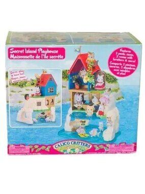 Calico Critters Secret Island Playhouse New in Box (Critters sold separately)